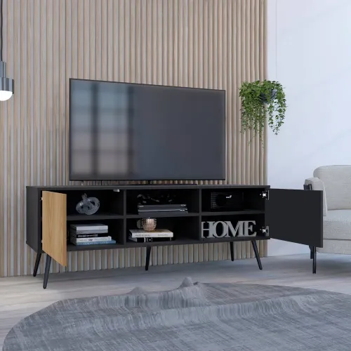 TUHOME Mesa De Tv Funes Eco 150
