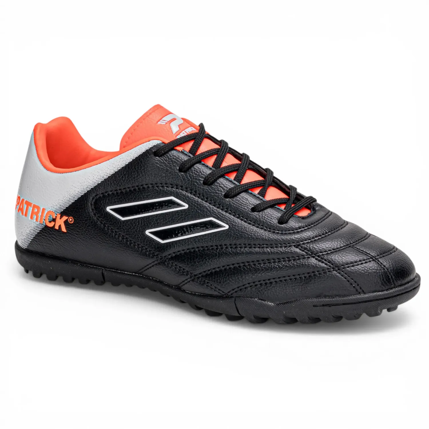 Zapatillas Patrick De Futbol Hombre Vinicius/H24 color negro / blanco | Platanitos