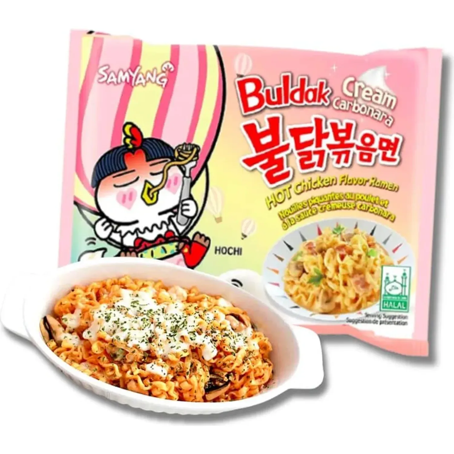 Buldak Samyang  Cream Carbonara X 140gr. color varios | Platanitos
