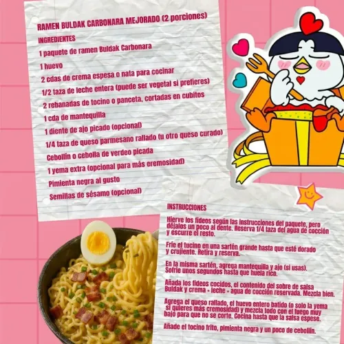 SAMYANG Buldak Carbonara X 130gr.
