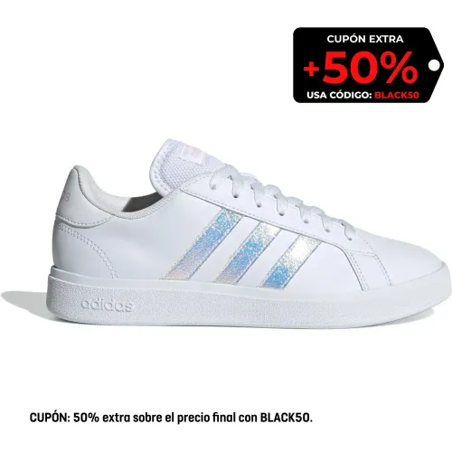 adidas Blanco de Mujer modelo Zapatillas Urbanas Mujer Grand Court Base 2.0 blancos rosados mujer 2024032015230098280 Sintético - textil Sintético