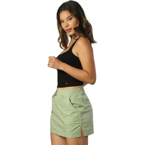 FORDAN JEANS Falda Short Mujer 3846 Con Bolsillo Parche Delantero Y Espalda