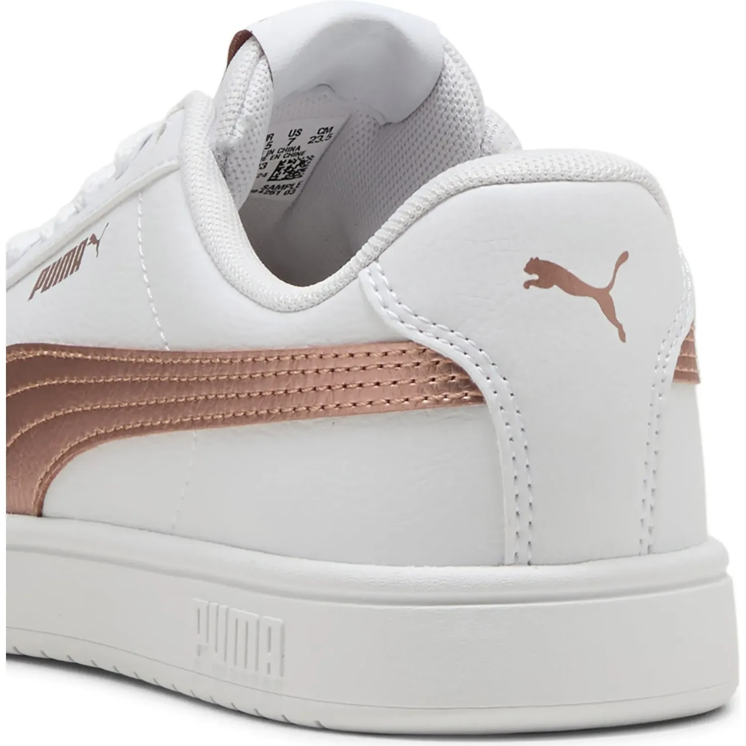 Zapatillas Puma Urbanas Unisex Rickie Classic color blanco | Platanitos