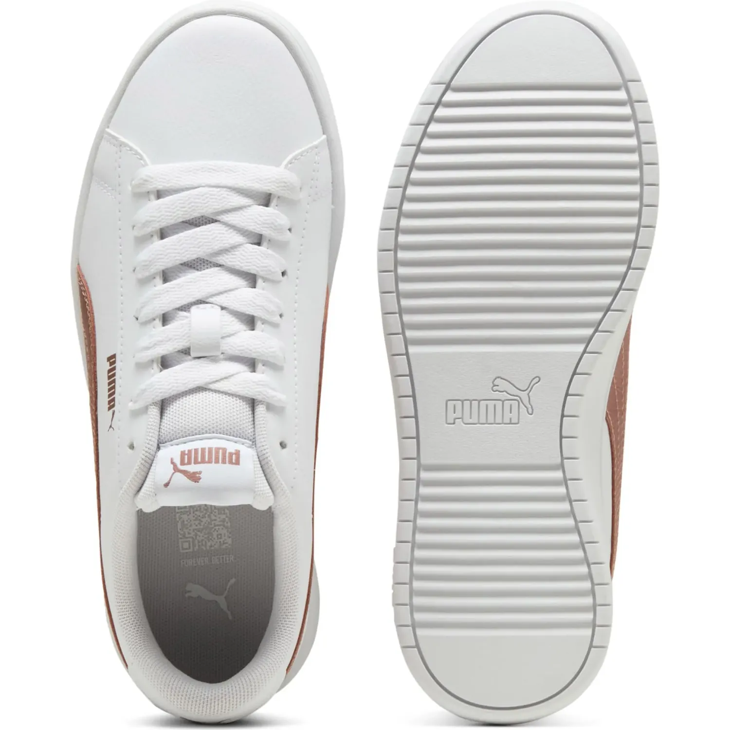 Zapatillas Puma Urbanas Unisex Rickie Classic color blanco | Platanitos