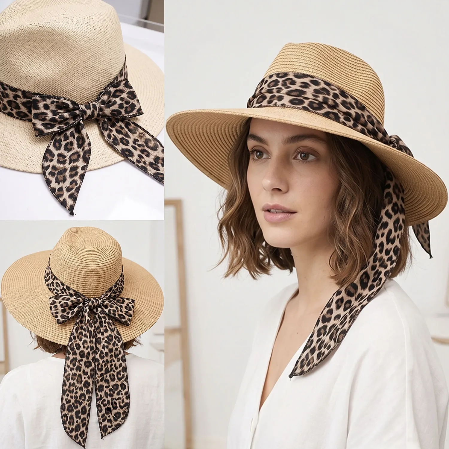 LIMONI Lazo Limoni Para Sombrero Leopard color leopardo | Platanitos