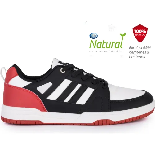 North Star Blanco de Hombre modelo Zapatilla Casual Hombre Hem 0900 blancos negros textiles hombre 2024080723190533978 Textil TPR