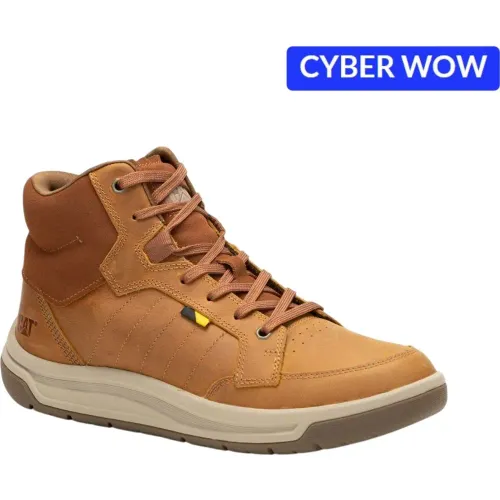 Zapato Cat Botin Casual Hombre Apa Cush Mid | Platanitos