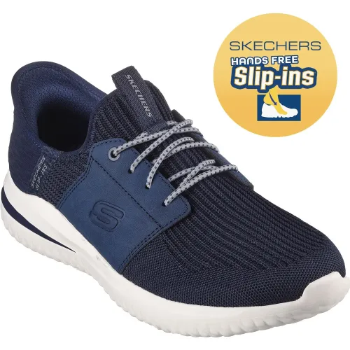 Skechers Azul de Hombre modelo Zapatilla Urbana Hombre Slip-Ins Delson 3.0 azules textiles hombre 2024082819085373978 Textil Eva