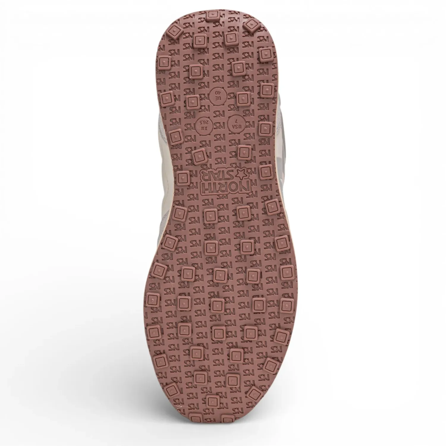 Zapatillas North Star Urbanas Hombre Retro Stellar color gris | Platanitos