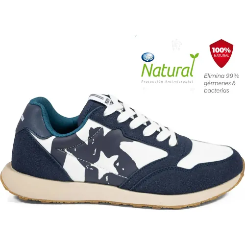 North Star Azul de Hombre modelo Zapatillas Urbana Hombre Retro Stellar azules textiles hombre 2024090615235578017 Textil TR