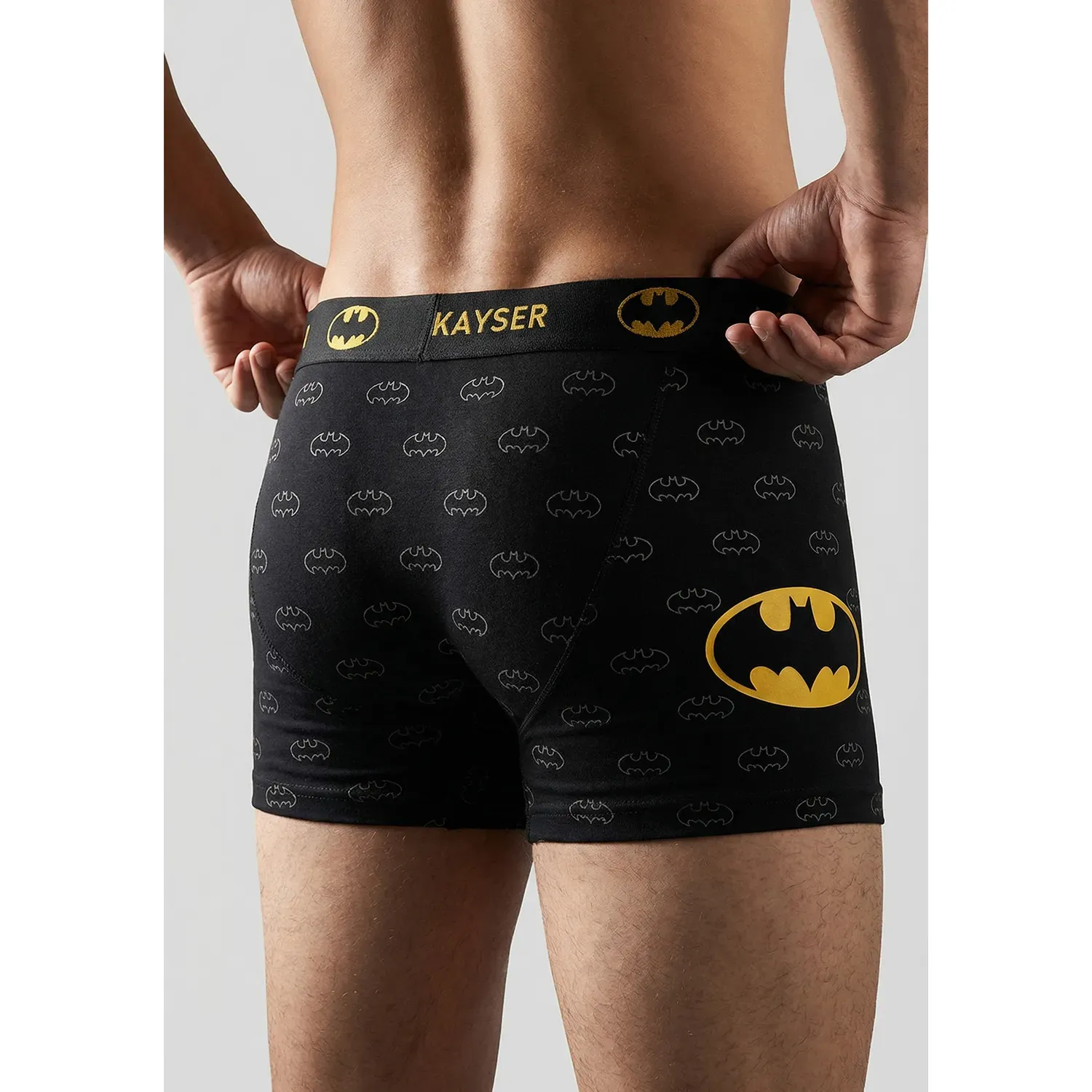 WARNER BROS Tripack Warner Bros Boxer Hombre Largo Algodon color negro | Platanitos