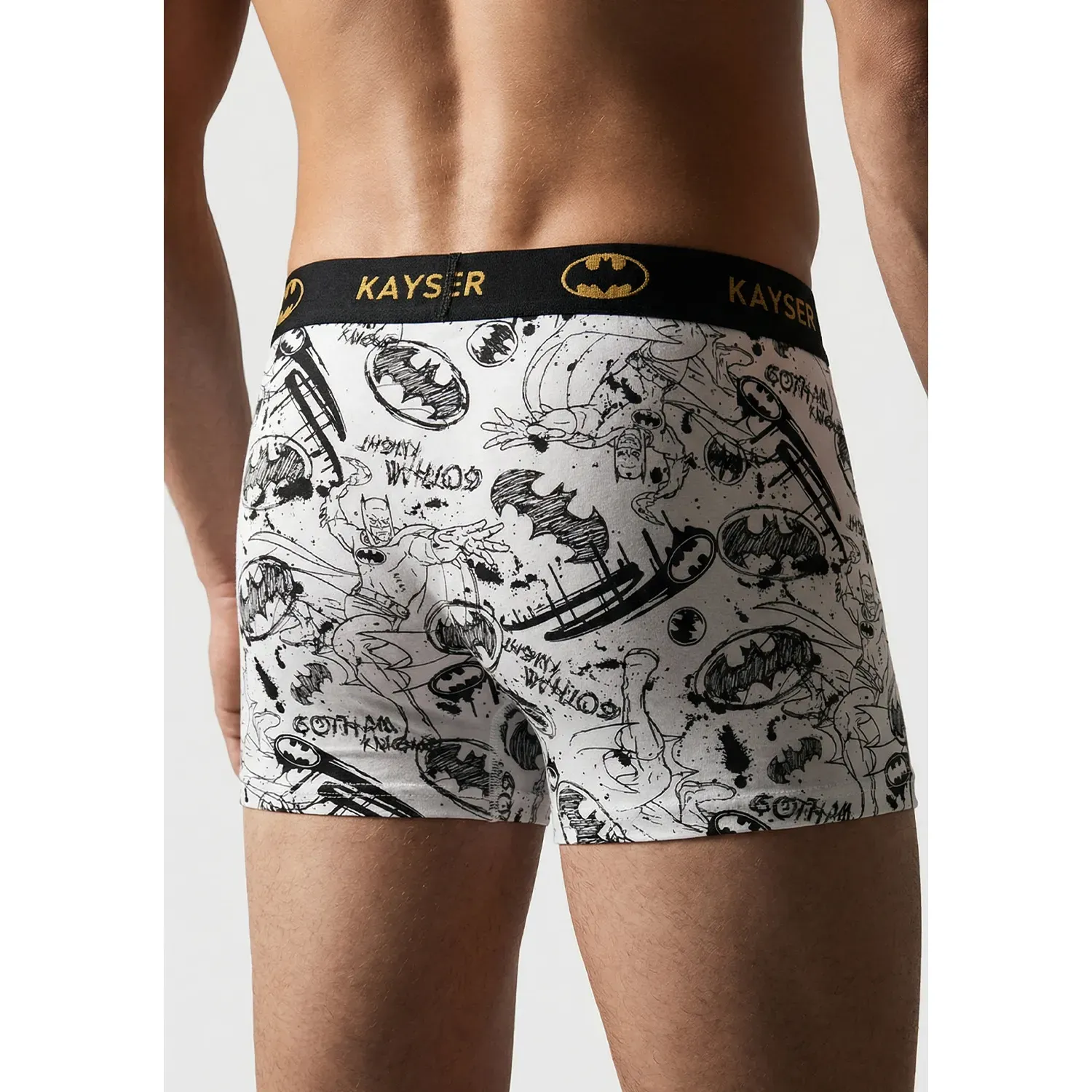 WARNER BROS Tripack Warner Bros Boxer Hombre Largo Algodon color negro | Platanitos