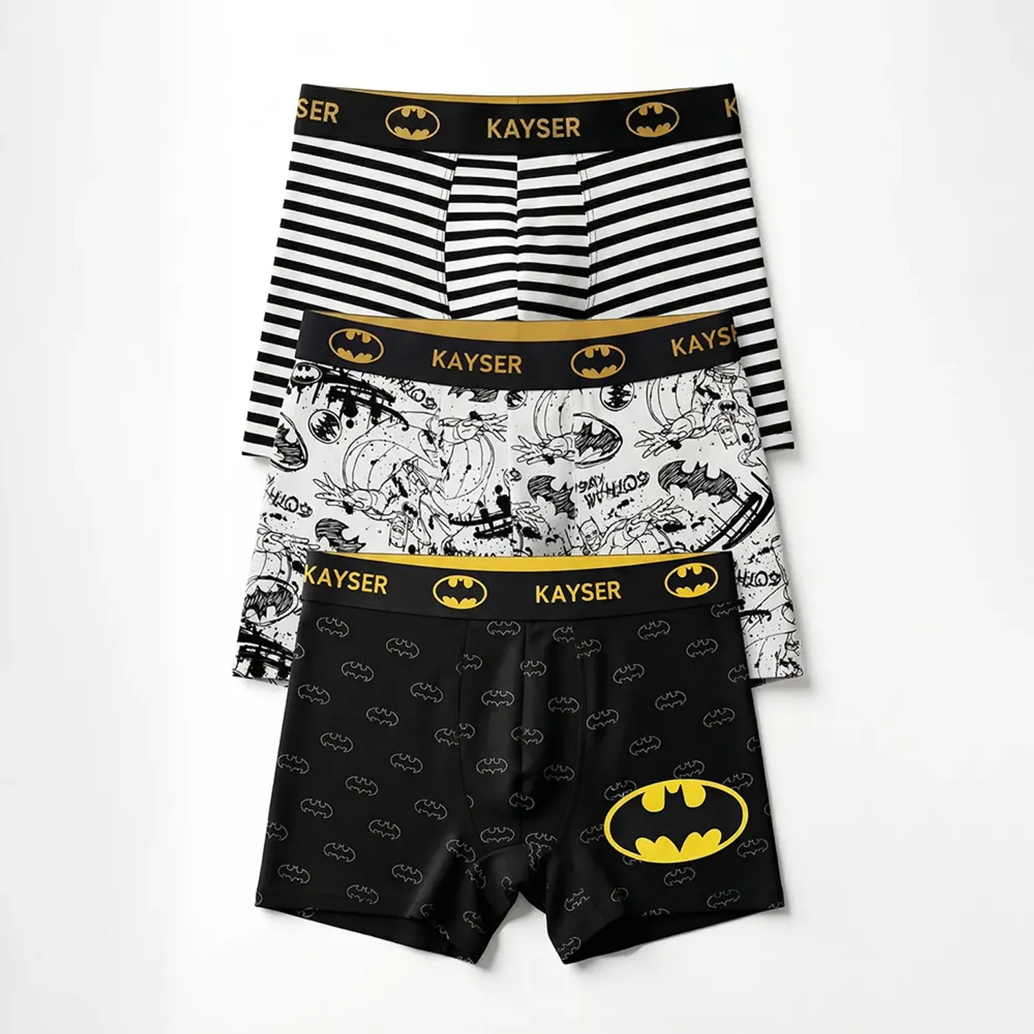 WARNER BROS Tripack Warner Bros Boxer Jovencito Largo Algodon color negro | Platanitos