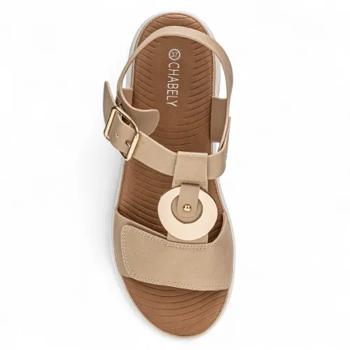 CHABELY Sandalia Casual Con Plataforma  Mujer Chabely 2ys4290