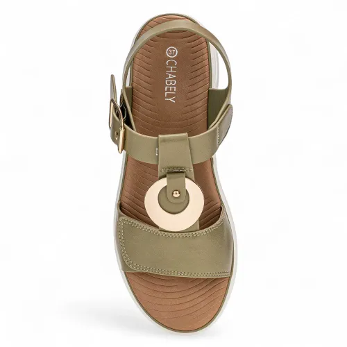 CHABELY Sandalia Casual Con Plataforma  Mujer Chabely 2ys4290