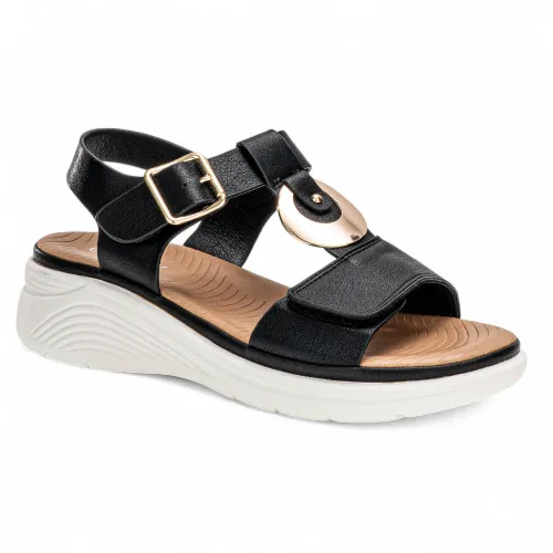 CHABELY Negro de Mujer modelo Sandalia Casual Con Plataforma  Mujer Chabely 2ys4290 negros  mujer 2024091312081067495 Cuero Sintético