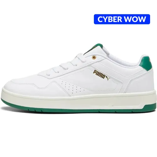 Zapatillas Puma Urbanas Hombre Court Classic color blanco | Platanitos