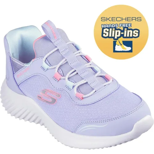 Skechers  de Niña modelo Zapatilla Urbana Niño Slip-Ins Bounder lavandas textiles niña 2024092419204984118 Textil Eva