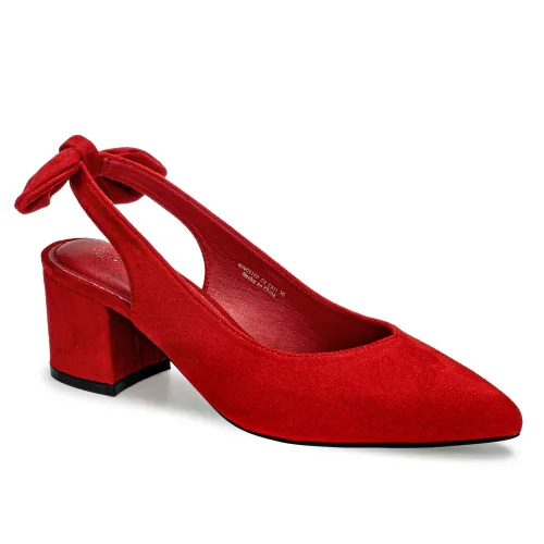 Platanitos Rojo de Mujer modelo Calzado Dama Cv Cali rojos rojas roja sintéticos mujer 2024102119284641738 Sintético Sintético