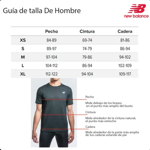New Balance Short Running Hombre Essential 5in