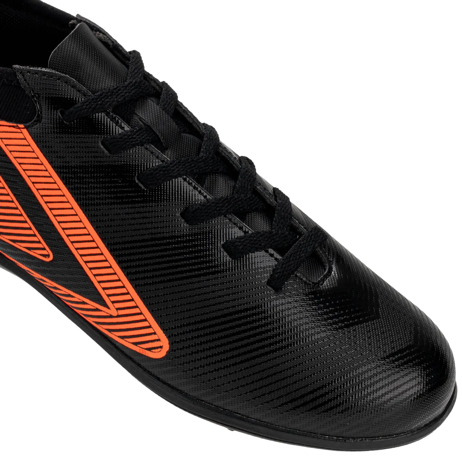 Zapatillas Umbro De Futbol Hombre Veloce Lt Ii Tf color negro / rojo | Platanitos