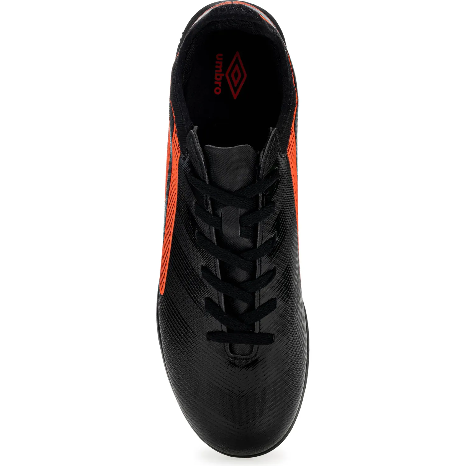 Zapatillas Umbro De Futbol Hombre Veloce Lt Ii Tf color negro / rojo | Platanitos