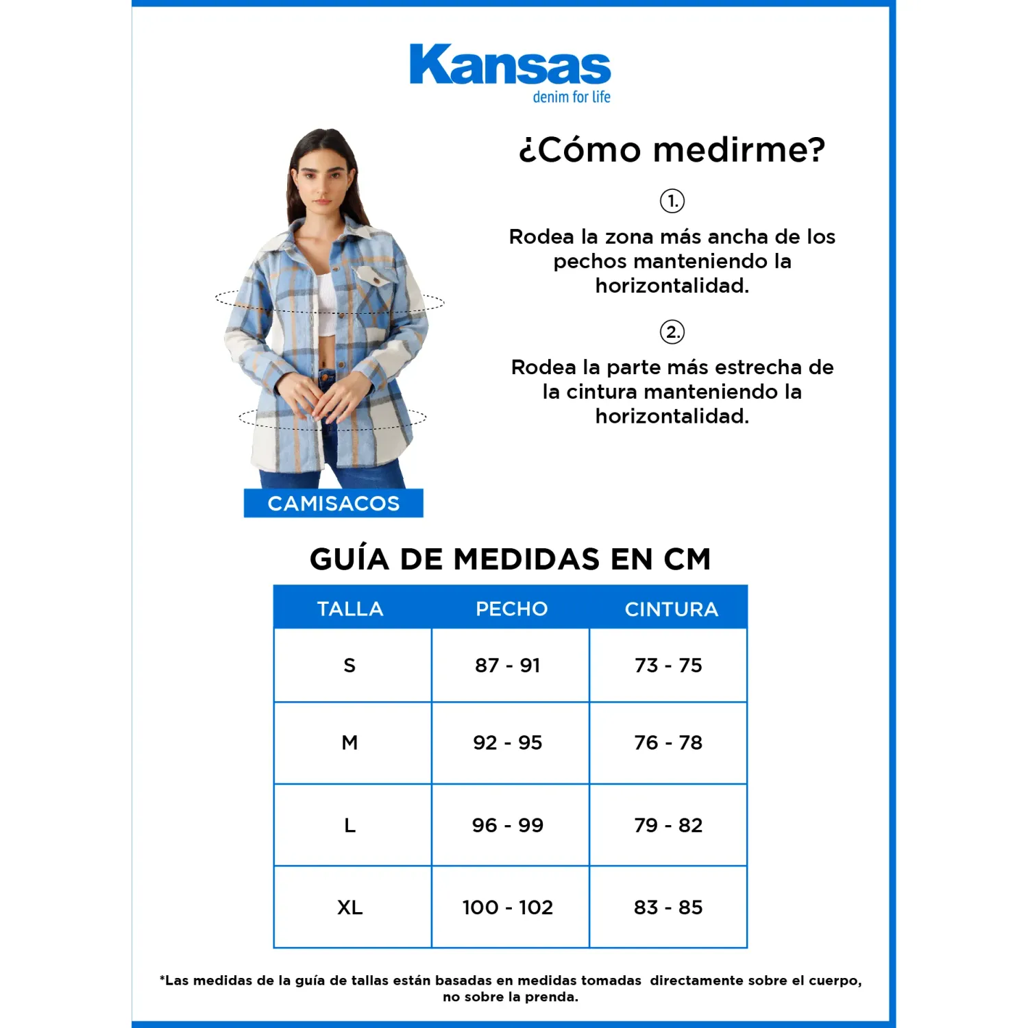 KANSAS Blusa Kansas Camisero Manga Larga Mujer K17395 color cristal | Platanitos