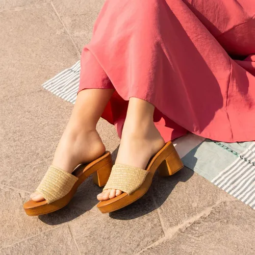 Impuls Sandalias Con Taco Mujer Abi05