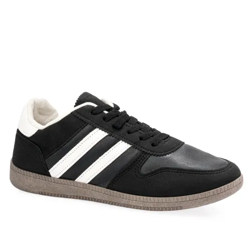 Zapatilla Just4U Caballero Z Albert color negro | Platanitos