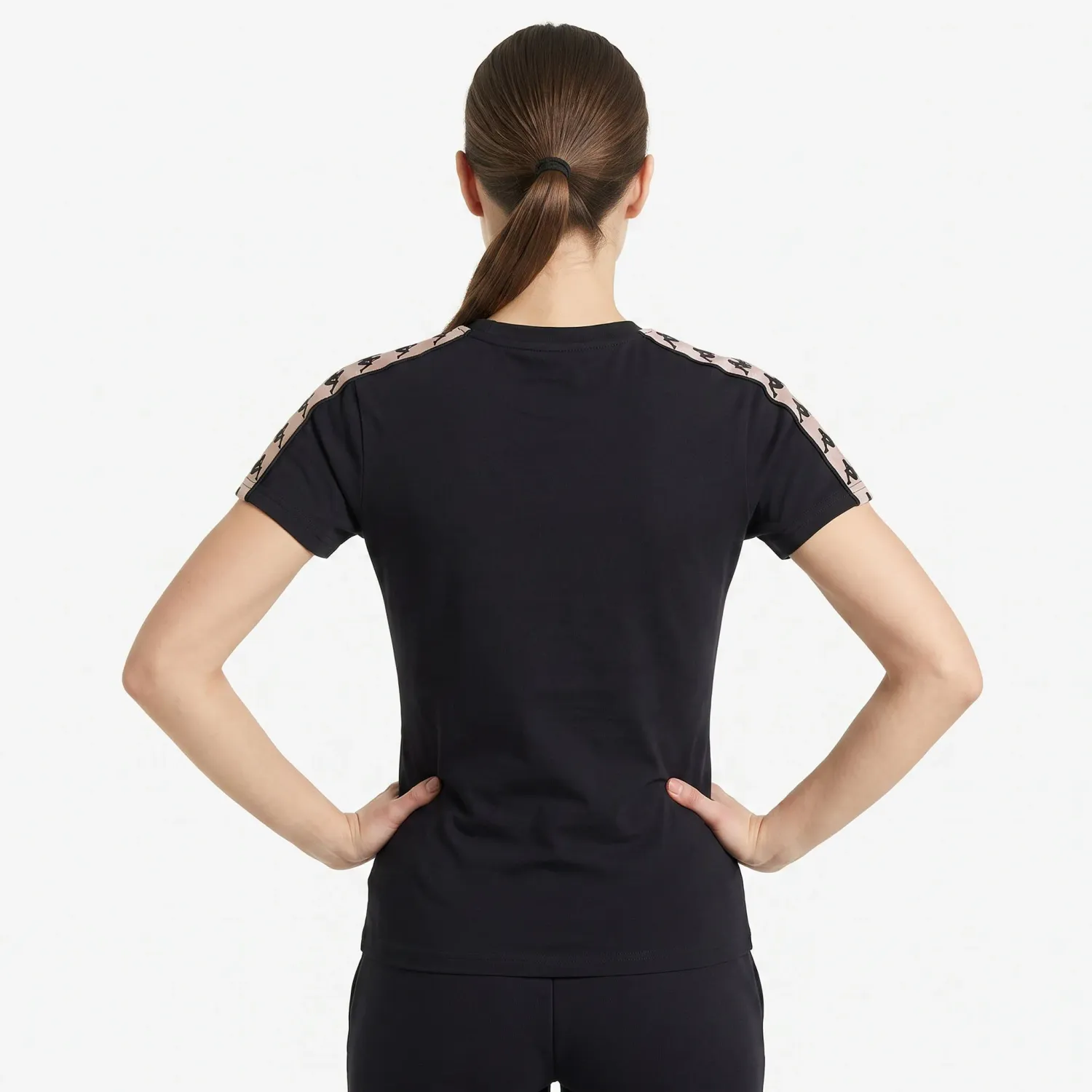 Kappa Polo Kappa Urbano Mujer 222 Banda Pippigt color negro | Platanitos