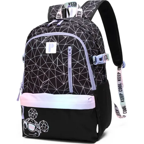 PORTA Mochila Escolar Niña Blanch Mickey Gradient