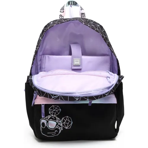 PORTA Mochila Escolar Niña Blanch Mickey Gradient