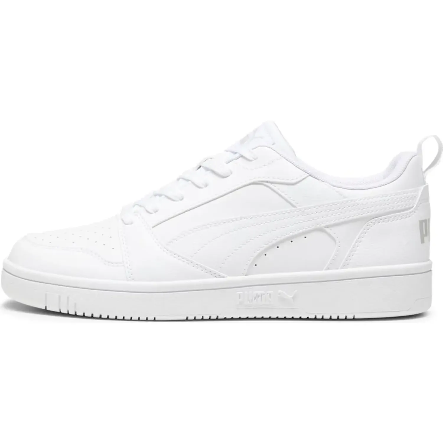 Zapatillas Puma Urbanas Mujer Rebound V6 Low Wns color blanco | Platanitos