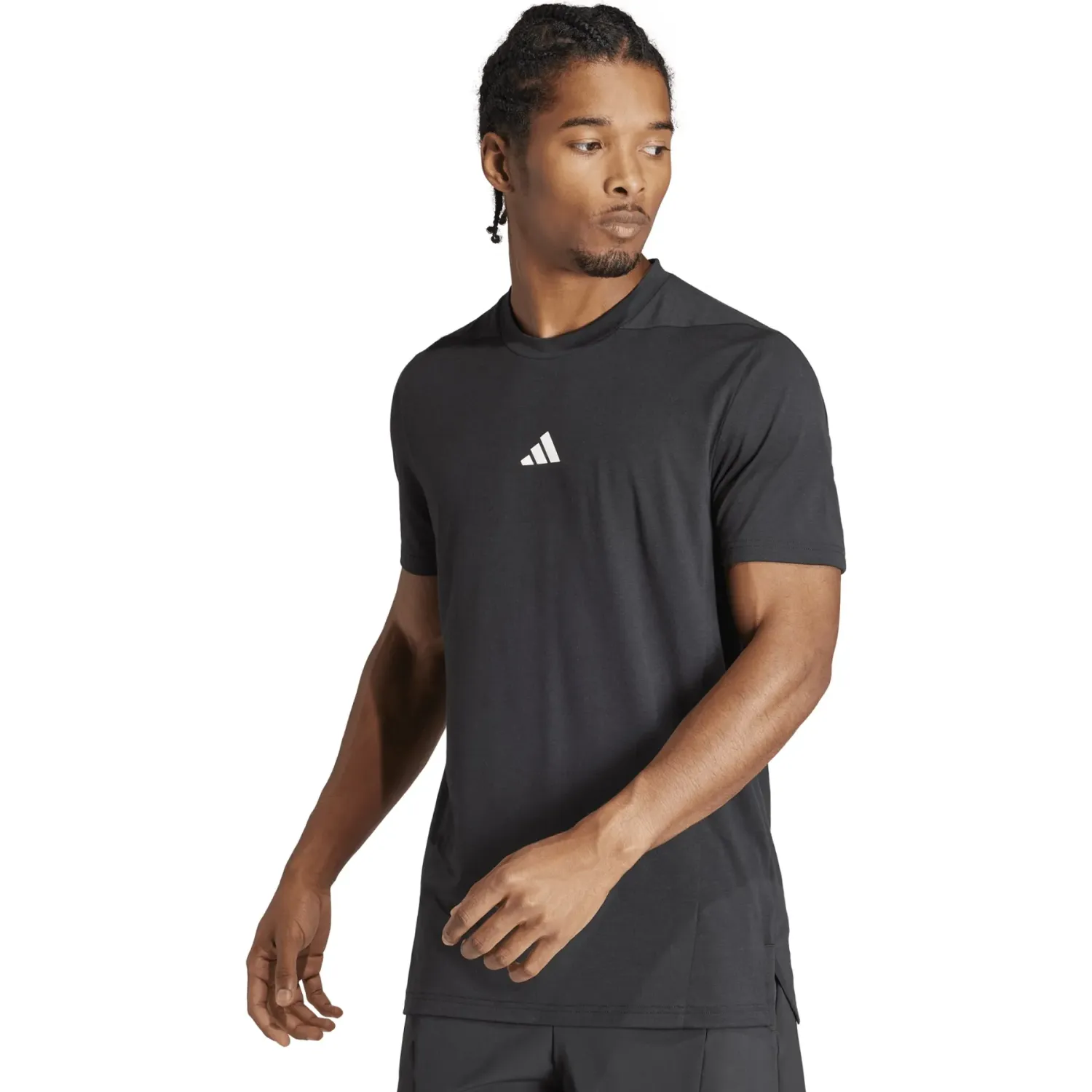 Polo Adidas Training Hombre D4t Tee Aeroready color  | Platanitos