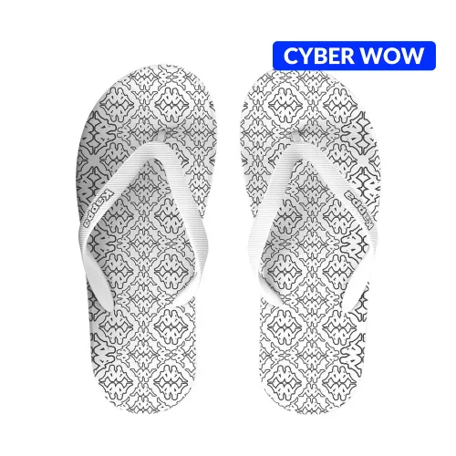 Sandalias Kappa Unisex Logo Belkem color blanco | Platanitos