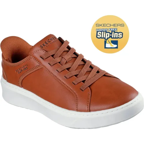 Skechers Marron de Hombre modelo Zapatillas Urbanas Hombre Court Break Slip-Ins marrones textiles hombre 2025021117430582133 Textil Eva