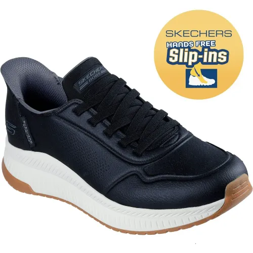 Skechers Negro de Hombre modelo Zapatillas Urbanas Hombre Bobs Squad 4 Slip-Ins negros textiles hombre 2025021117430582331 Textil Eva
