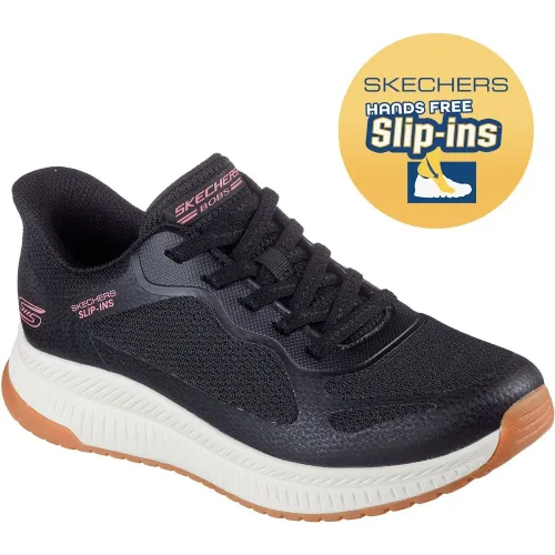 Skechers Negro de Mujer modelo Zapatillas Urbanas Mujer Bobs Squad 4 Slip-Ins negros textiles mujer 2025021117430583306 Textil Eva