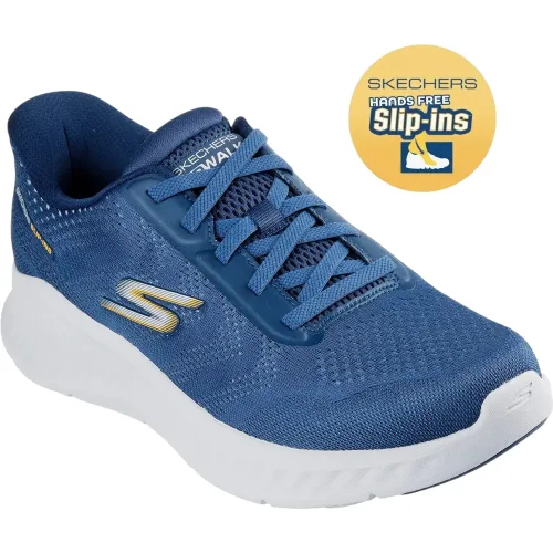 Skechers Azul de Hombre modelo Zapatillas Urbanas Hombre Go Walk Now Slip-Ins azules textiles hombre 2025021117430583676 Textil Eva