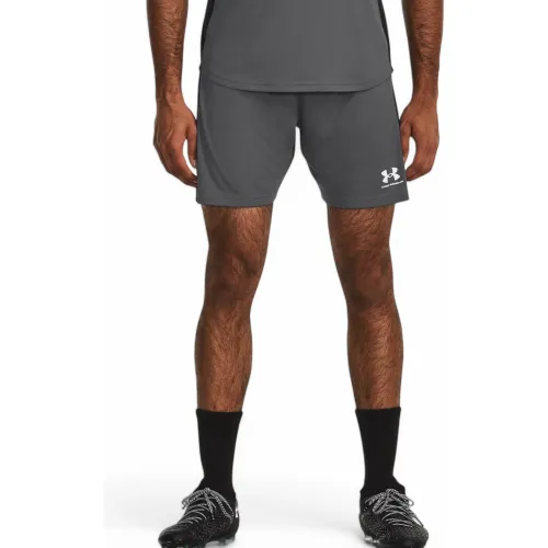 Under Armour Gris Short Futbol Hombre Challenger Knit