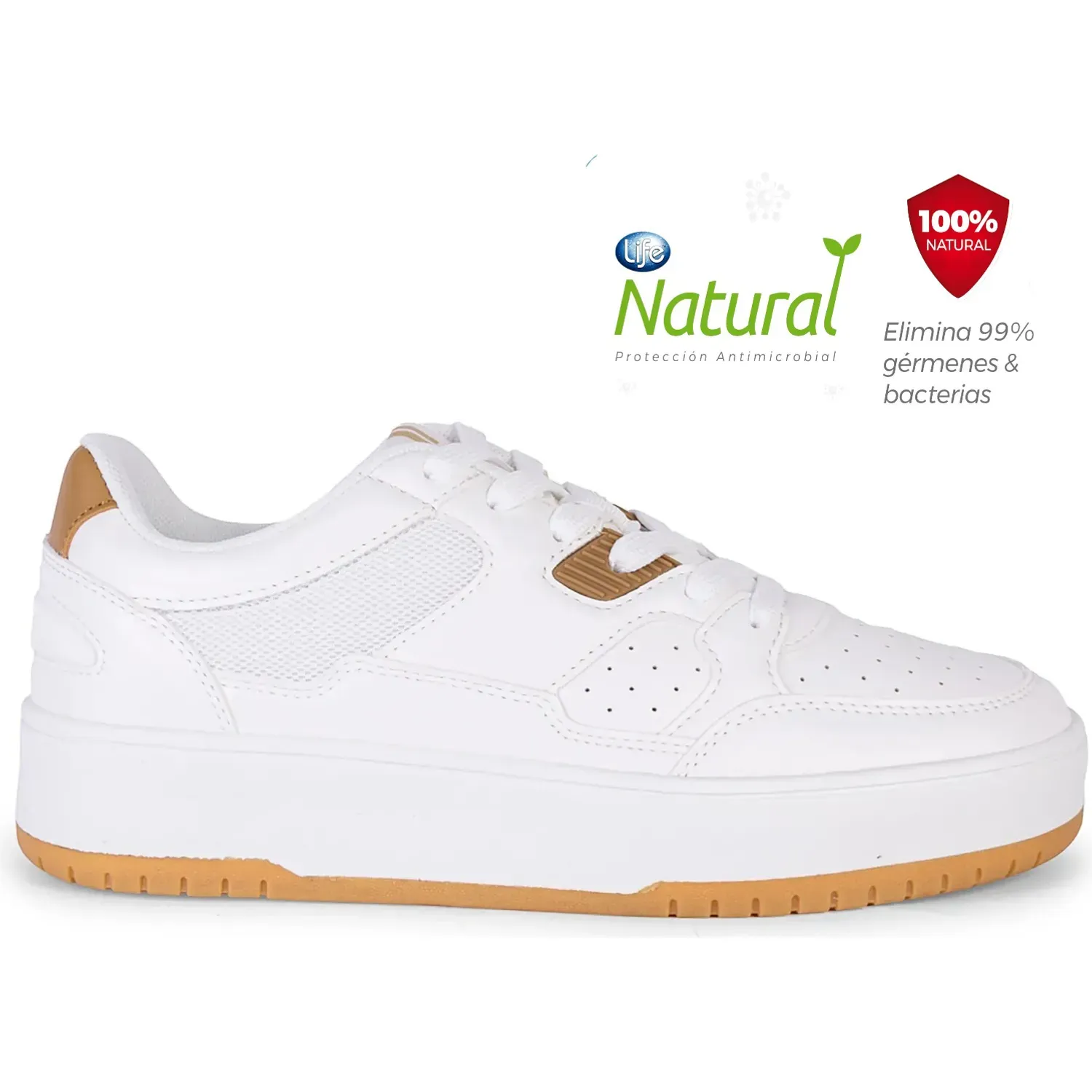 North Star Zapatillas North Star Urbana Mujer Luze color white | Platanitos