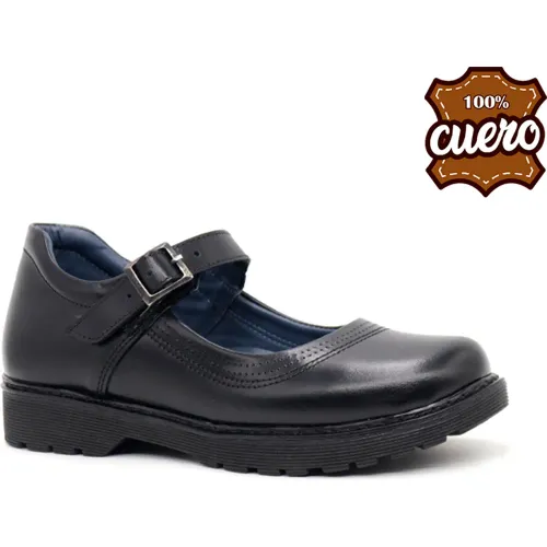 PAR&SS Negro de Niña / Niño modelo Zapatos Escolares De Cuero Para Niños Mv24-2274 negros  niña 2025022515074132040 Badana PU