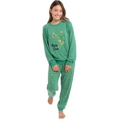 Pijama Kayser Juvenil D6572-Ver color verde | Platanitos