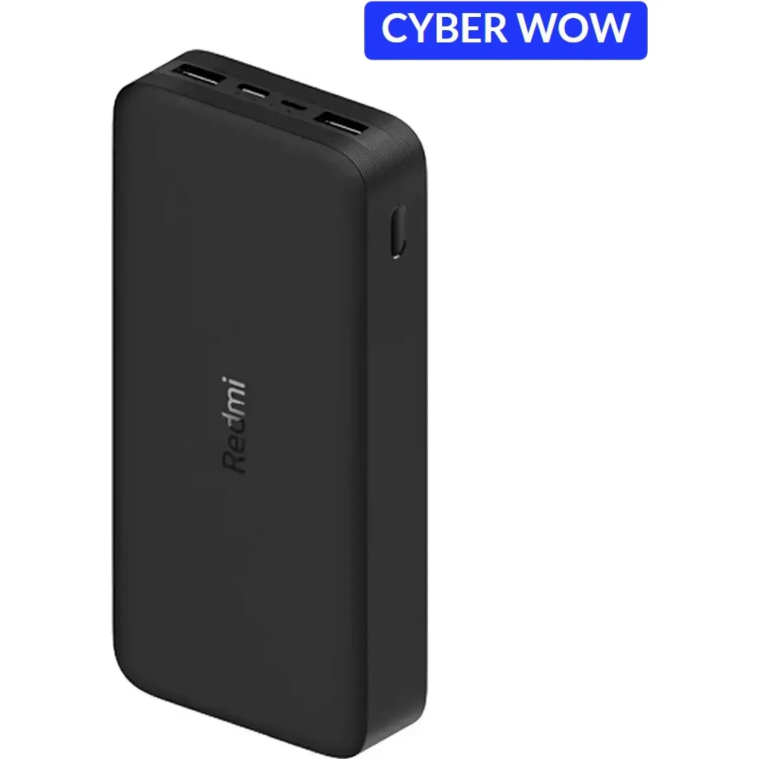 Batería Xiaomi Externa Redmi Power Bank 18w 20000mah color negro | Platanitos