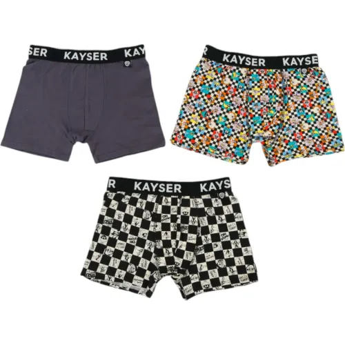 Kayser Boxer Juvenil Wp394.02-Blak