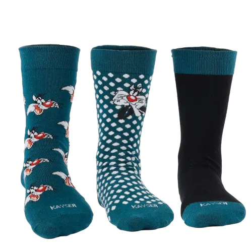 Kayser Pack 3 Calcetines Mujer Wb99.Mp3012-Ver