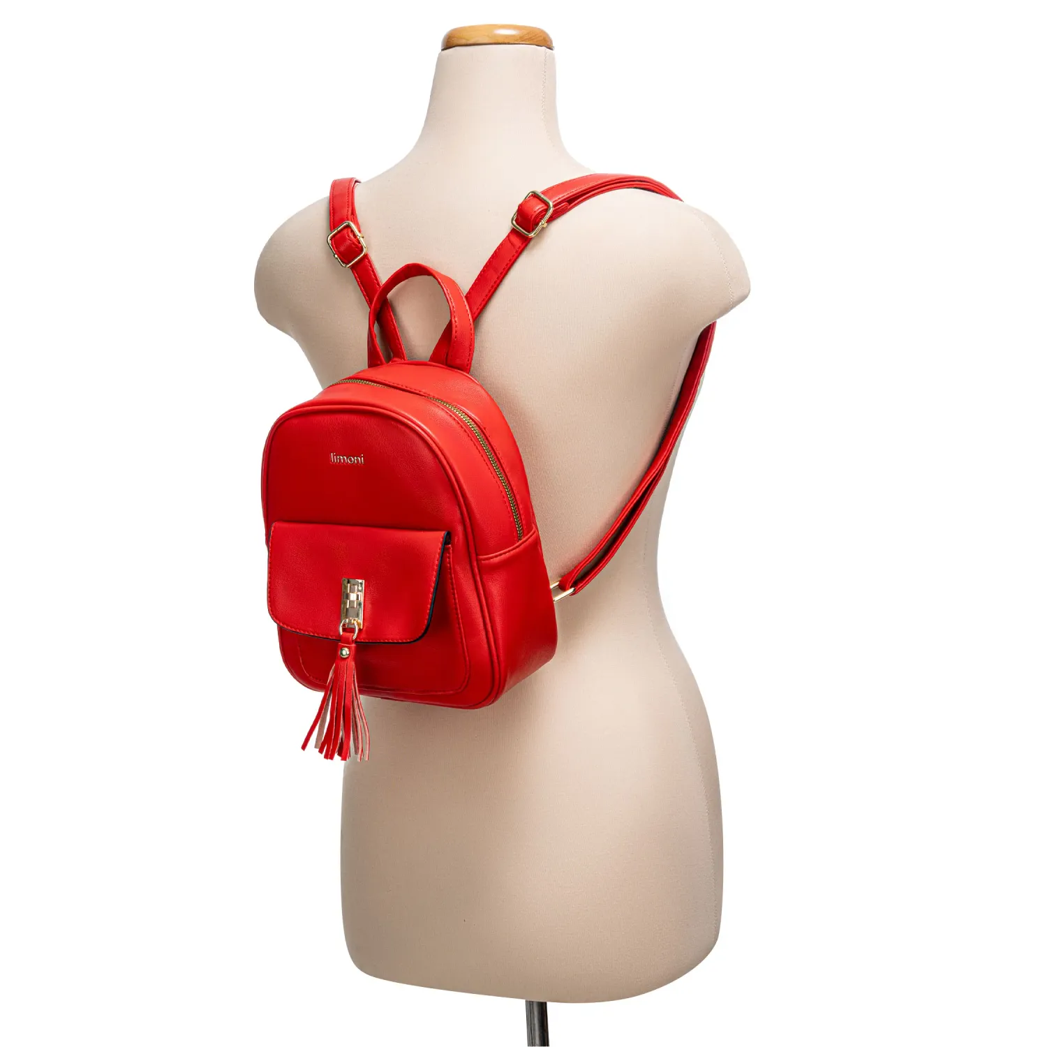 Mochila Limoni Dama Stica color rojo | Platanitos