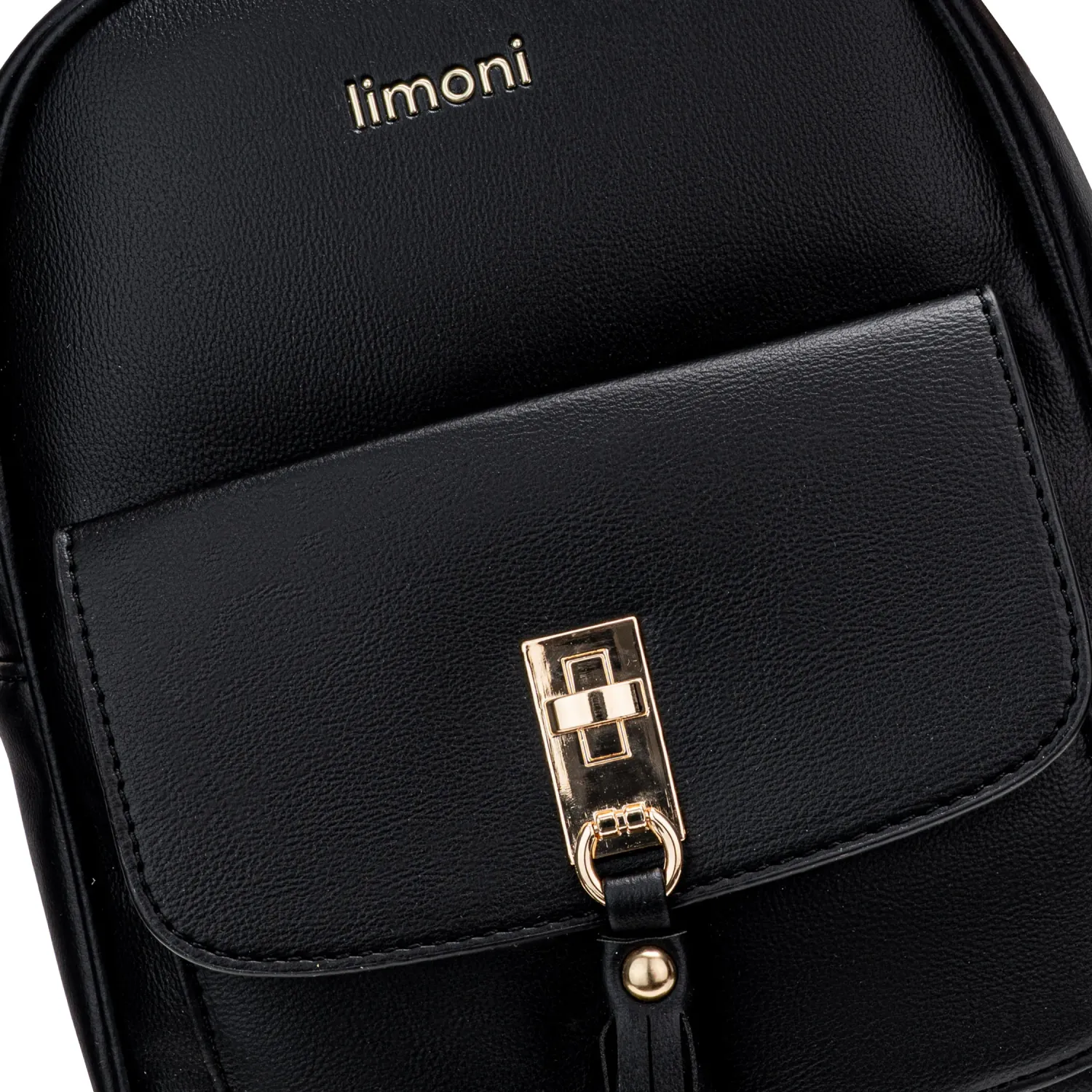 Mochila Limoni Dama Stica color negro | Platanitos