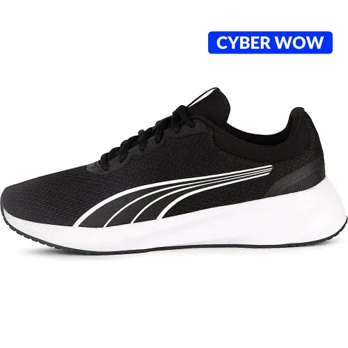Zapatillas Puma Running Hombre Flyer Lite 3 Evo color negro | Platanitos