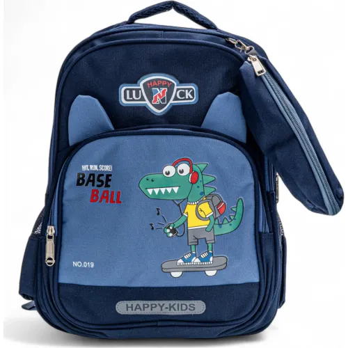 MAKEWAY Azul de Niña / Niño modelo Mochila Dinosaurio Con Cartuchera azules niña 2025030321083538234  